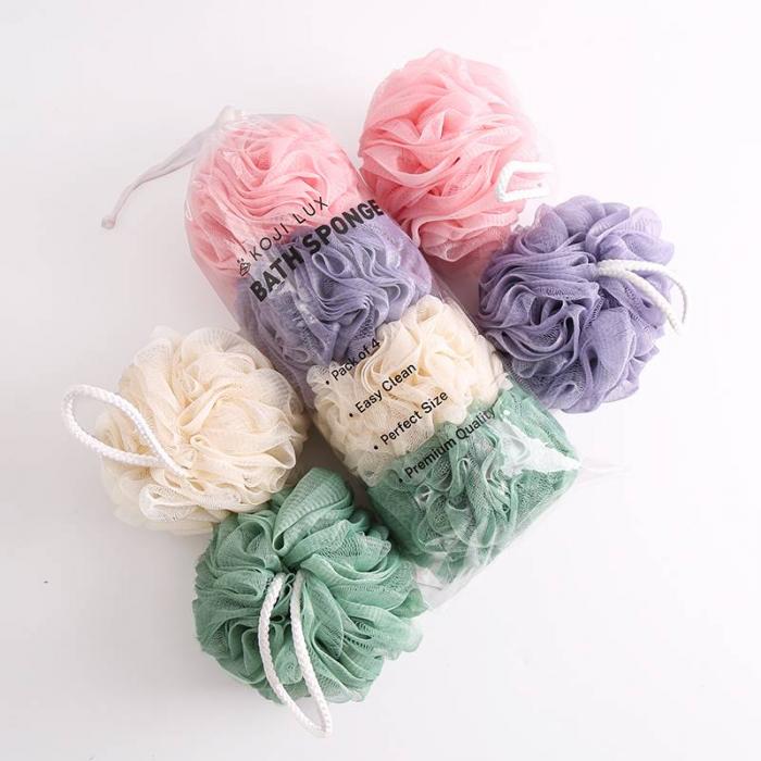 Boxed square multicoloured makeup sponges set B