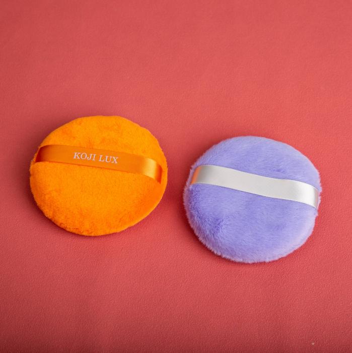 Water-drop shaped powder puff set
